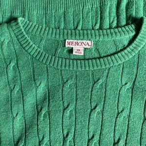 Merona cable knit sweater